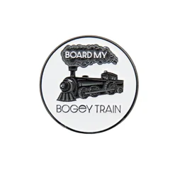 Bogeys & Birdies Markeringsknappar-Ball Marker Board My Bogey Train