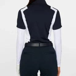 J.Lindeberg Pikétröjor Dam-Bea Polo Blå JL Navy