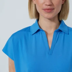 Daily Sports Pikétröjor Dam-Bella Birdie Cap S Sky