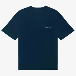 Malbon Golf Pikétröjor Herr-Bermuda Baldwin Tee Blå Navy