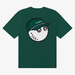 Malbon Golf Pikétröjor Herr-Bermuda Baldwin Tee Grön Forest