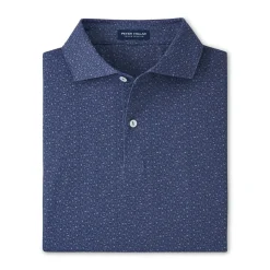 Peter Millar Pikétröjor Herr-Bittersweet Performance Jersey Polo Nebula Blue