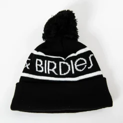 Bogeys & Birdies Mössor-Bobble Hat Svart Vit Black/White