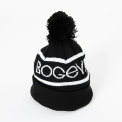 Bogeys & Birdies Mössor-Bobble Hat Svart Vit Black/White
