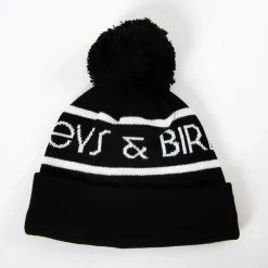 Bogeys & Birdies Mössor-Bobble Hat Svart Vit Black/White