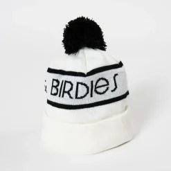 Bogeys & Birdies Mössor-Bobble Hat Vit Svart White/Black