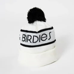 Bogeys & Birdies Mössor-Bobble Hat Vit Svart White/Black