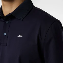 J.Lindeberg Pikétröjor Herr-Bridger Polo Blå JL Navy