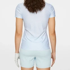 J.Lindeberg Pikétröjor Dam-Caitlyn Polo Shadow-Bridge-Winter-Sky-S