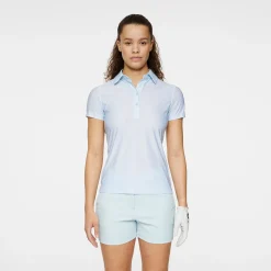 J.Lindeberg Pikétröjor Dam-Caitlyn Polo Shadow-Bridge-Winter-Sky-S