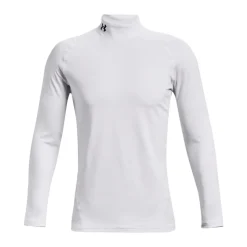 Under Armour Tröjor Herr-CG Armour Fitted Mock Vit Vit (White 100)
