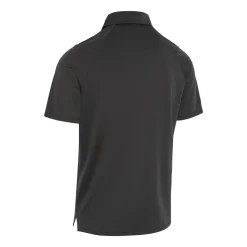 Callaway Pikétröjor Herr-Chev Twill Jacquard Polo Svart Caviar