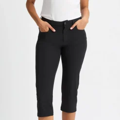 Röhnisch Capribyxor Dam-Chie Comfort Capri Svart Black
