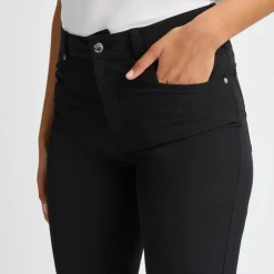 Röhnisch Capribyxor Dam-Chie Comfort Capri Svart Black