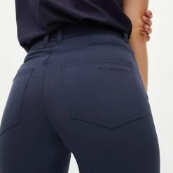 Röhnisch Byxor Dam-Chie Comfort Pants 30 Blå Navy