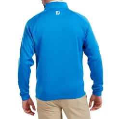 FootJoy Tröjor Herr-Chill-Out Pullover Blå Cobalt