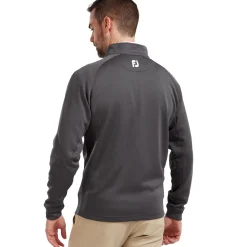 FootJoy Tröjor Herr-Chill-Out Pullover Grå Grå (Charcoal)