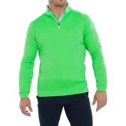 FootJoy Tröjor Herr-Chill-Out Pullover Grön Green