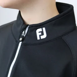 FootJoy Juniorkläder Kille-Chill-Out Pullover JR Svart
