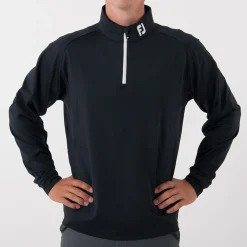 FootJoy Tröjor Herr-Chill-Out Pullover Svart
