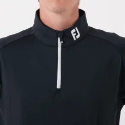 FootJoy Tröjor Herr-Chill-Out Pullover Svart