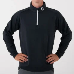 FootJoy Tröjor Herr-Chill-Out Pullover Svart