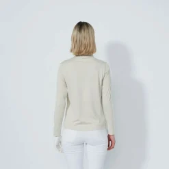 Daily Sports Tröjor Dam-Cholet Ls Full Zip Beige Raw