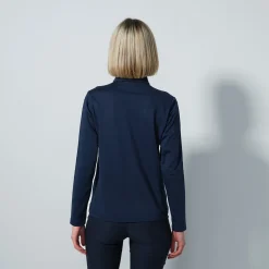 Daily Sports Tröjor Dam-Cholet Ls Full Zip Blå Navy