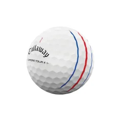 Callaway Tourbollar-Chrome Tour X Triple Track Brick Vit White