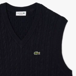 Lacoste Tröjor Herr-Classic Blå Grön Navy/Green (802)