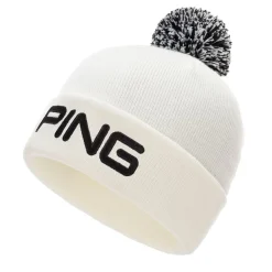 Ping Mössor-Classic Bobble Knit Vit Svart Vit/Svart