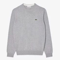Lacoste Tröjor Herr-Classic Crew Neck Silver Chine (CCA)