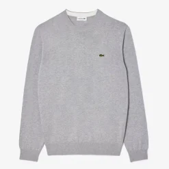 Lacoste Tröjor Herr-Classic Crew Neck Silver Chine (CCA)