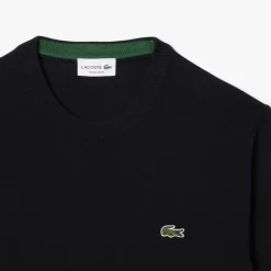Lacoste Tröjor Herr-Classic Crew Neck Svart Svart (031)