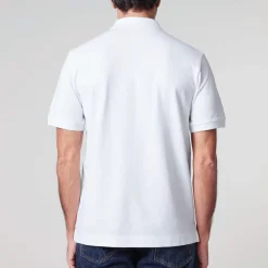 The Gimme Tour Pikétröjor Herr-Classic Logo Embroided Vit White