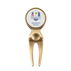 Övriga varumärken Greenlagare-Classic Pitch Repairer Ryder Cup Antique Gold
