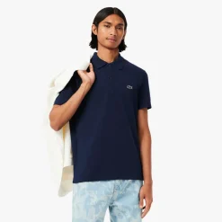 Lacoste Pikétröjor Herr-Classic Sport Polo Blå Navy (166)