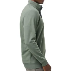 Travis Mathew Tröjor Herr-Cloud Quarter Zip 2. Heather-Balsam