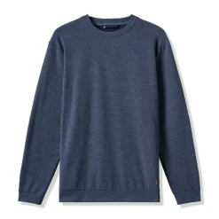 Travis Mathew Tröjor Herr-Cloud Sweater Heather-Navy