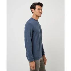 Travis Mathew Tröjor Herr-Cloud Sweater Heather-Navy