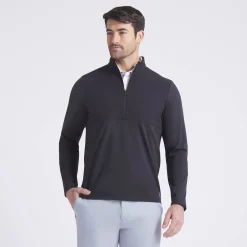 Puma Tröjor Herr-Cloudspun Tech Hybrid 1/2 Zip Svart Black