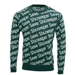 Seve Tröjor Herr-Collab Sweater Deep Green