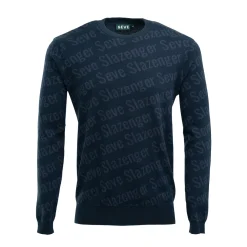 Seve Tröjor Herr-Collab Sweater Blå Navy