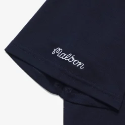 Malbon Golf Pikétröjor Herr-Cooper Core Polo Blå Navy