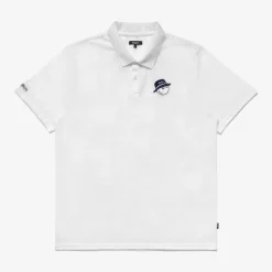 Malbon Golf Pikétröjor Herr-Cooper Core Polo Vit White