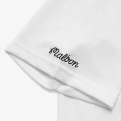 Malbon Golf Pikétröjor Herr-Cooper Core Polo Vit White