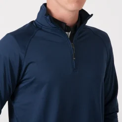 Cutter & Buck Tröjor Herr-Coos Bay Half-Zip Blå Dark Navy (580)