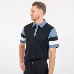 Callaway Pikétröjor Herr-Core Block Svart Caviar (2)