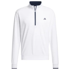 Adidas Tröjor Herr-Core Lightweight Half-Zip Vit White
