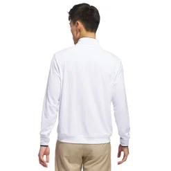 Adidas Tröjor Herr-Core Lightweight Half-Zip Vit White